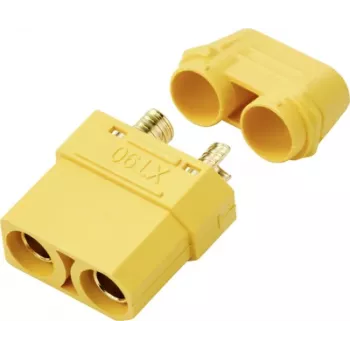 Reely RE-7471836 XT90 vergulde accu-bus stekkerverbinder (1 stuks)