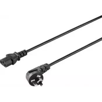 Sygonix SY-5042712 netsnoer met koudapparaatstekker zwart 2,00 m