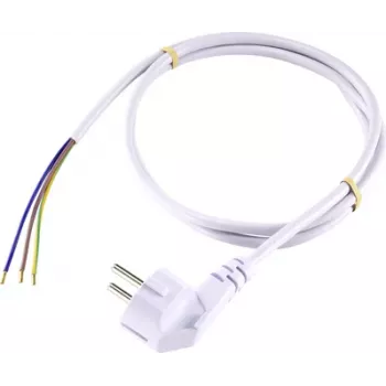 Sygonix SY-5043482 stroomaansluitkabel wit 2,00 m