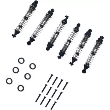 Reely RE-7582893 Schokdemper-Set (2 stuks, 90 mm, oliegevuld)