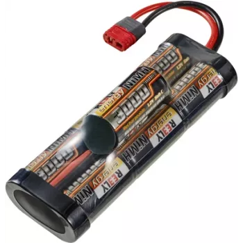 Reely NiMH accupack 8,4 V 3000 mAh 7-cellen Sub-C hump T-plug RE-7863537