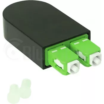 BLUELAN BlueOptics glasvezel-loopback-adapter OM5 50/125µm multimode SC/UPC duplex limoengroen keramische ferrule -40°C tot +85°C (BOLBSCOM5)
