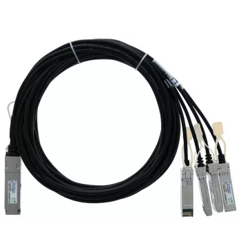 BLUELAN BlueOptics SC253501K2M30-BL InfiniBand-kabel 2 m QSFP naar 4x SFP+ zwart
