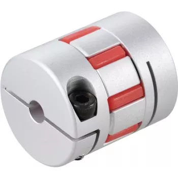 Reely starre askoppeling voor 6 mm as, buitendiameter 30 mm, aluminium, zilver (RE-8660205)
