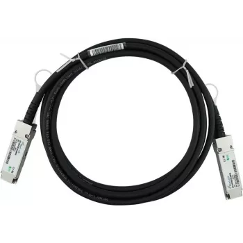 BlueLAN 40G QSFP+ naar QSFP+ passief Direct Attach koperkabel, 3 m, 30 AWG, PVC 40G-QSFP-QSFP-P-0301-BL