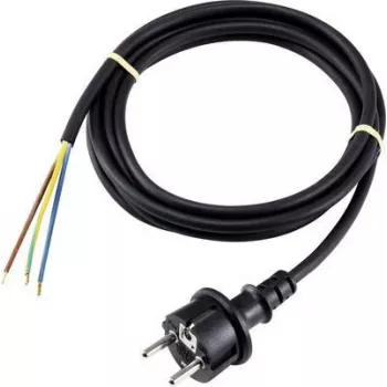 Sygonix SY-5043464 stroomaansluitkabel zwart 3,00 m