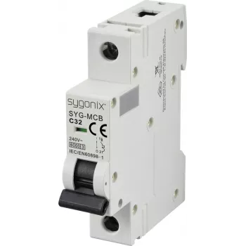 Sygonix SY-6440988 SYG-MCB 1P C32 6kA installatieautomaat 32 A 240 V AC