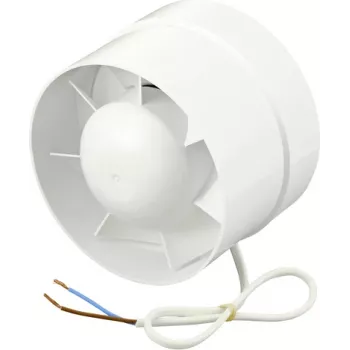 Sygonix SY-5233250 inline buisventilator 230 V/AC 240 m³/h 125 mm wit