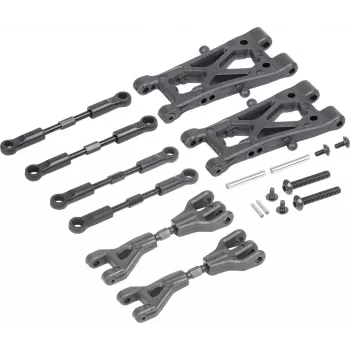 Reely RE-7083024 draagarmenset (2 stuks) – onderdeel voor het onderstel van RC-auto's