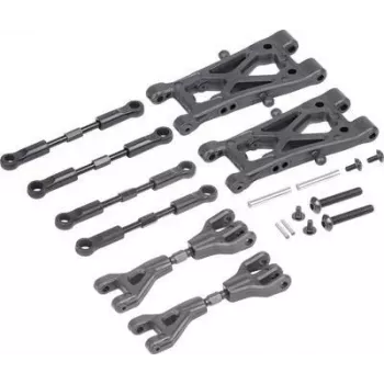 Reely RE-7083024 draagarmenset (2 stuks) – onderdeel voor het onderstel van RC-auto's