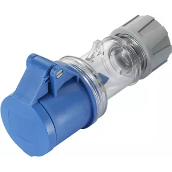 Sygonix SY-5871536 CEE-koppeling 16 A 3-polig 230 V/AC IP44 transparant