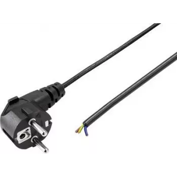 SYGONIX SY-5044220 netsnoer Schuko naar IEC C13 1,5 m zwart