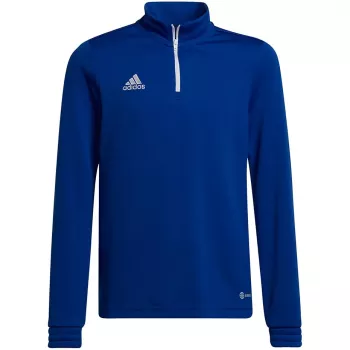 adidas Entrada 22 trainingsshirt kinderen blauw HG6290 140cm