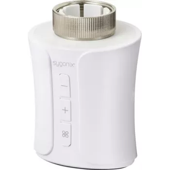 Sygonix SY-6752918 Zigbee 3.0 slimme radiatorthermostaat, elektronisch, 5–35°C, Wit