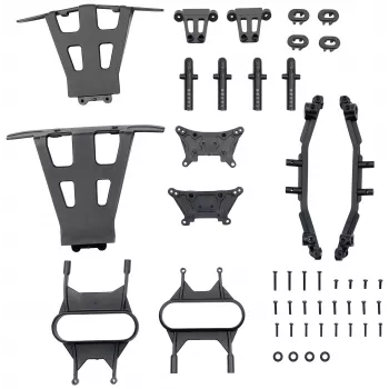REELY RE-7763652 Bumper- & schokdemperbrugset voor 1:10 RC-auto's