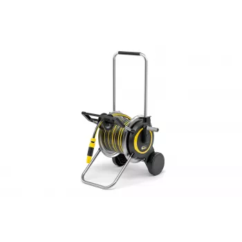 Kärcher 2.645-368.0 Slangwagen met 20 m PrimoFlex slang, zwart/geel