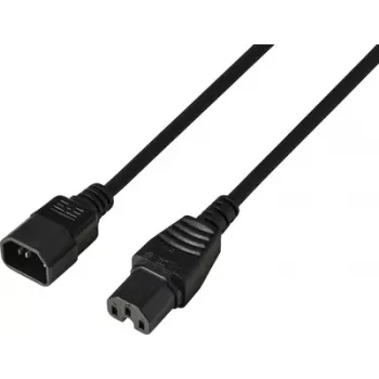 Sygonix SY-7154356 netkabel CEE 7/7 naar IEC C13 1,8 m zwart