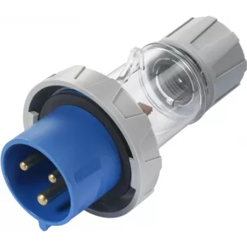 Sygonix SY-5873150 CEE caravanstekker 32 A 3-polig 230 V/AC IP67 transparant
