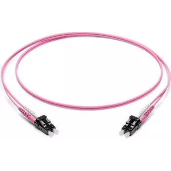 Corning LC/LC OM4 50/125 µm multimode glasvezel-patchkabel, 5 m, violet F050502Q2Z20005M-VI