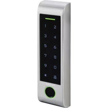 Sygonix SY-6121662 vingerafdruk RFID toegangscontrolesysteem IP66 opbouw touchscreen 12-18V DC