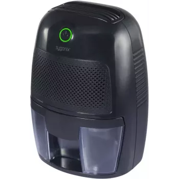 Sygonix SY-4749404 Peltier-luchtontvochtiger 250 ml/dag voor ruimtes tot 20 m², 500 ml tank, zwart