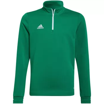 adidas Entrada 22 trainingsjack kinderen sweatshirt groen HI2132 128cm