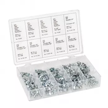 PRESSOL assortimentsdoos smeernippels, 70-delig (16 092)