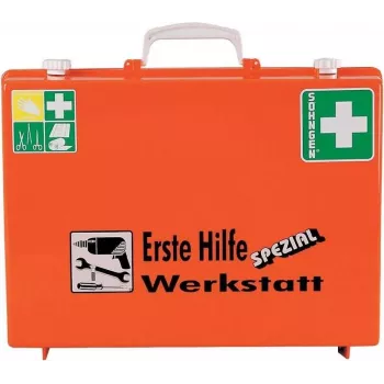 Söhngen DIN 13157 EHBO-koffer 0360111, oranje ABS behuizing, wandmontage, capaciteit voor 20 personen