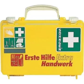 SÖHNGEN EHBO-koffer EXTRA HANDW DIN 13157 wandmontage ABS behuizing oranje O320125