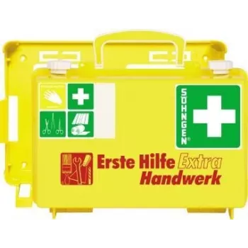 SÖHNGEN EHBO-koffer EXTRA HANDW DIN 13157 wandmontage ABS behuizing oranje O320125
