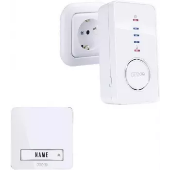 m-e modern-electronics 41098 draadloze deurbel set
