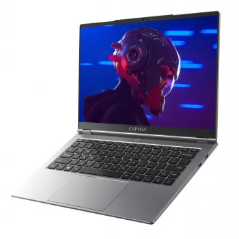 Captiva Business/Office R10-1358GE 14 inch laptop - AMD Ryzen 7 255, Radeon 780M, 64GB RAM, 2TB SSD, Win 11 Pro