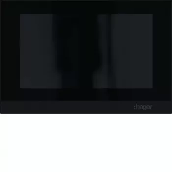 Hager RTQ601X video-binnenstation IP handsfreefunctie 2-draads 7 inch touchscreen wit