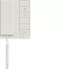 Hager RTQ640X audio-binnenstation met hoorn voor 2-draads-IP-bus, polarwit