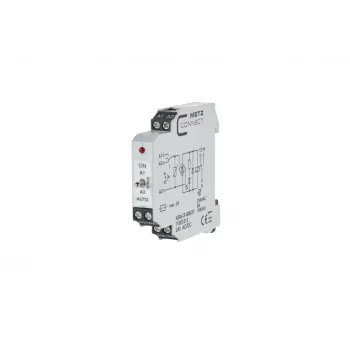 METZ CONNECT KRA-S-M6/21 koppelrelaismodule 24V AC/DC 1 wisselcontact 8A wit 11061213