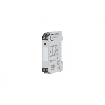 METZ CONNECT KRA-M4/1 interfacrelaismodule, 4 wisselcontacten, 24 V AC spoel, 250 V AC, wit 11061325