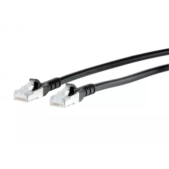 METZ CONNECT Cat.6A S/FTP patchkabel, RJ-45 naar RJ-45, 0,5 m, grijs, 10GBase-T 1308453000-E