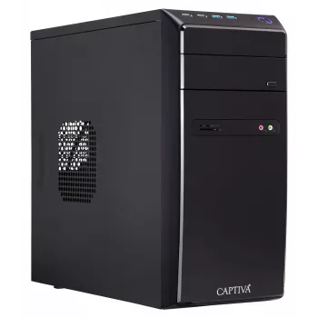 Captiva pc business/office R10-3589 (Ryzen 5 3400G/SSD 2TB/32GB/WLAN/zonder OS)