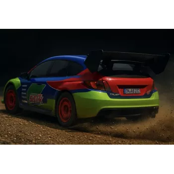 Absima 1:10 EP Rally STi-X brushless 4WD RTR RC-auto met accu en oplader (12234)