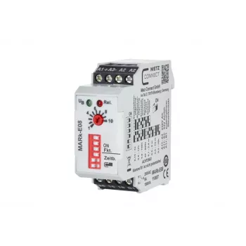METZ CONNECT 110657 vermogensrelais wit 24V AC/DC 2 CO 16A DIN-rail