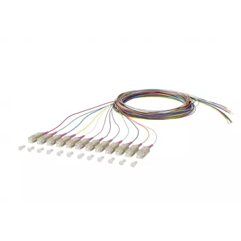 METZ BTR 150N1CO0020E OpDAT pigtail SC-PC OM4 12 kleuren 2,0m multimode vezel G50/125