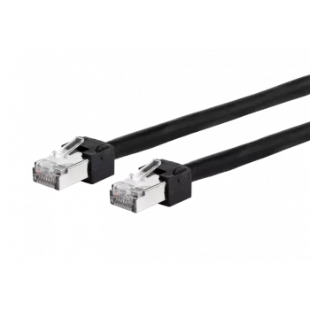 METZ CONNECT 13084V1500-E Cat6 S/FTP netwerkkabel, RJ45, 1,5 m, zwart