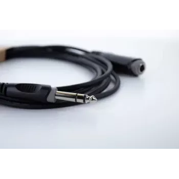 Cordial 14825 6,3mm TRS jack verlengkabel 5m zwart