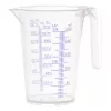 Pressol 07 060 maatbeker 0,25 L PP transparant met schenktuit en handgreep