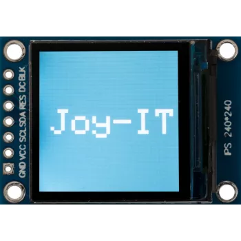 Joy-it 1,3 inch IPS TFT LCD-displaymodule 240x240 met SBC-montagebeugel (SBC-LCD01)