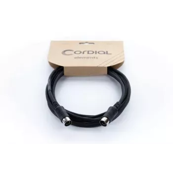 Cordial MIDI-verbindingskabel 1,5 m zwart (14895)