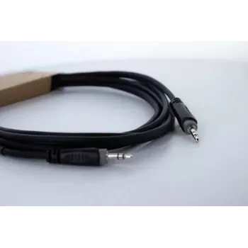 Cordial 14830 3,5 mm jack audiokabel 3 m zwart twisted pair PVC
