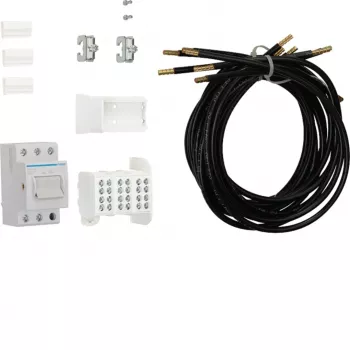 HAGER univers Z 1-Zp.-PV bestukkingspakket ZY02PV