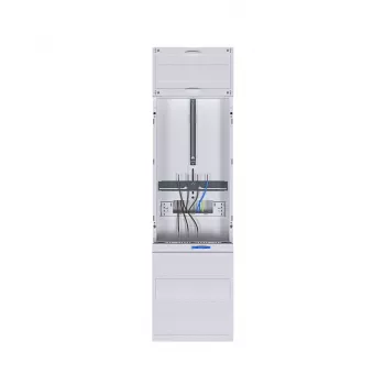 Hager ZH23X7 compleet meterveld, 1 meterplaats, 1 voormeterplaats, 1-laags, 900x250mm, 5-polige verzamelrail, 300mm, met verzamelrail