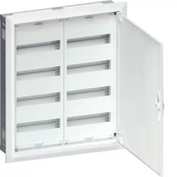 HAGER inbouw-verdeelkast FWU42S, 96 module-eenheden, 4 rijen, IP30, wit